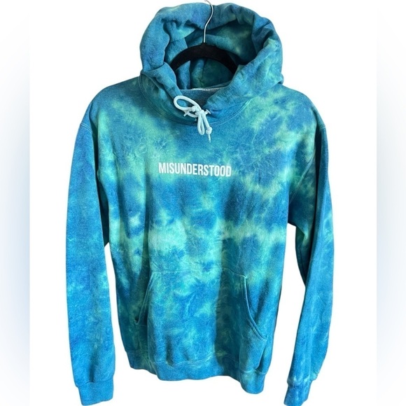 Other - Misunderstood blue tie dye hoodie